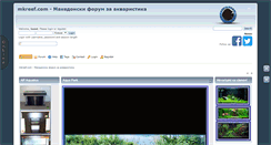 Desktop Screenshot of forum.mkreef.com